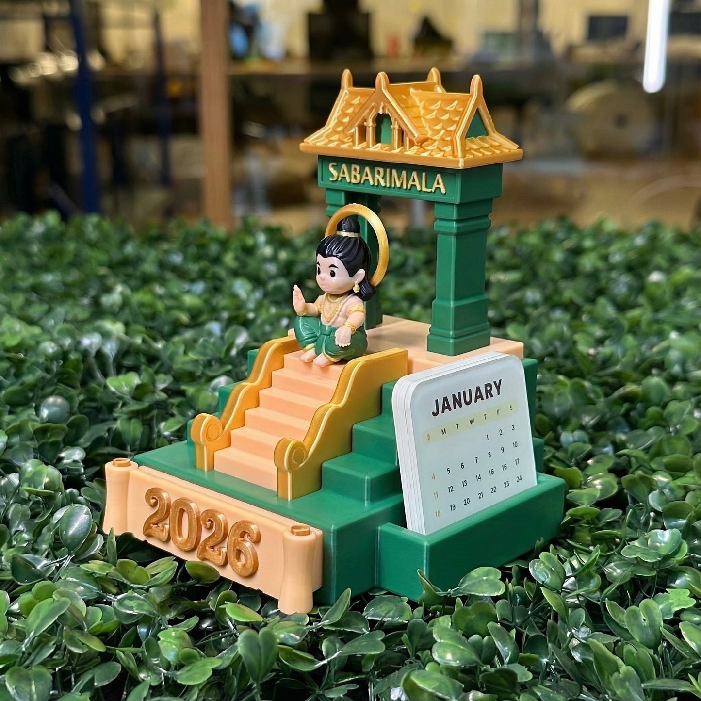 Sabarimala Ayyappa Desk Calendar 2026