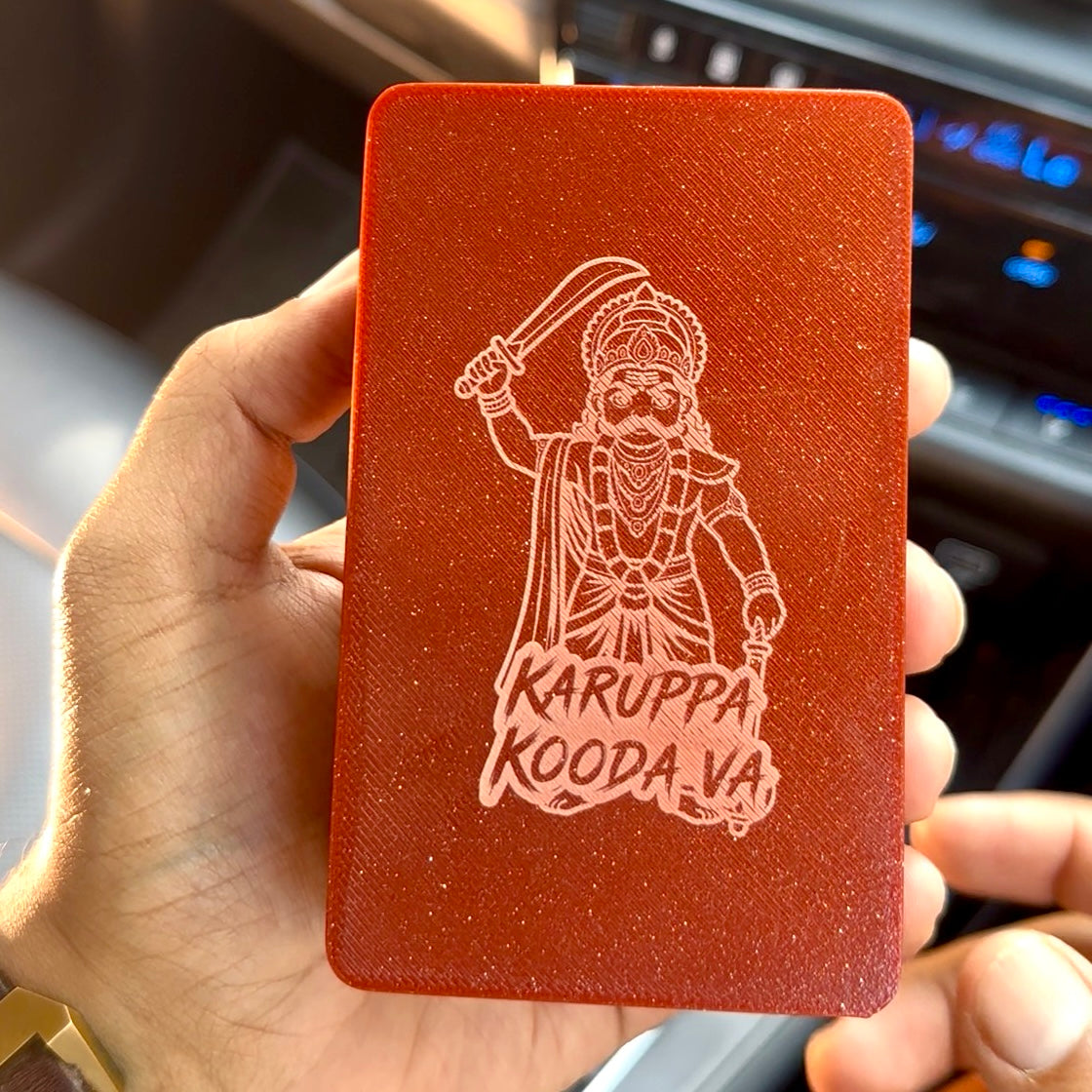 Karuppasamy Dashboard Figurine (3.5 inch height)