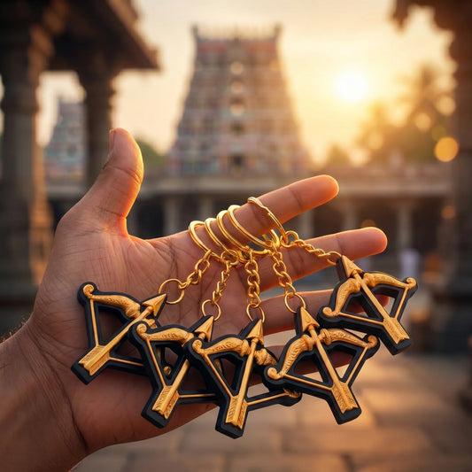 Shri Ram Bow & Arrow Keychain 3d printed