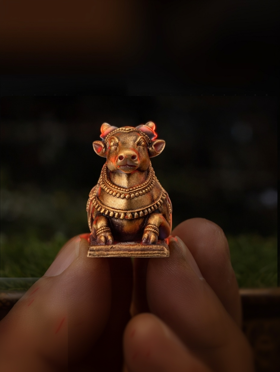 Periya Nandi (miniature)