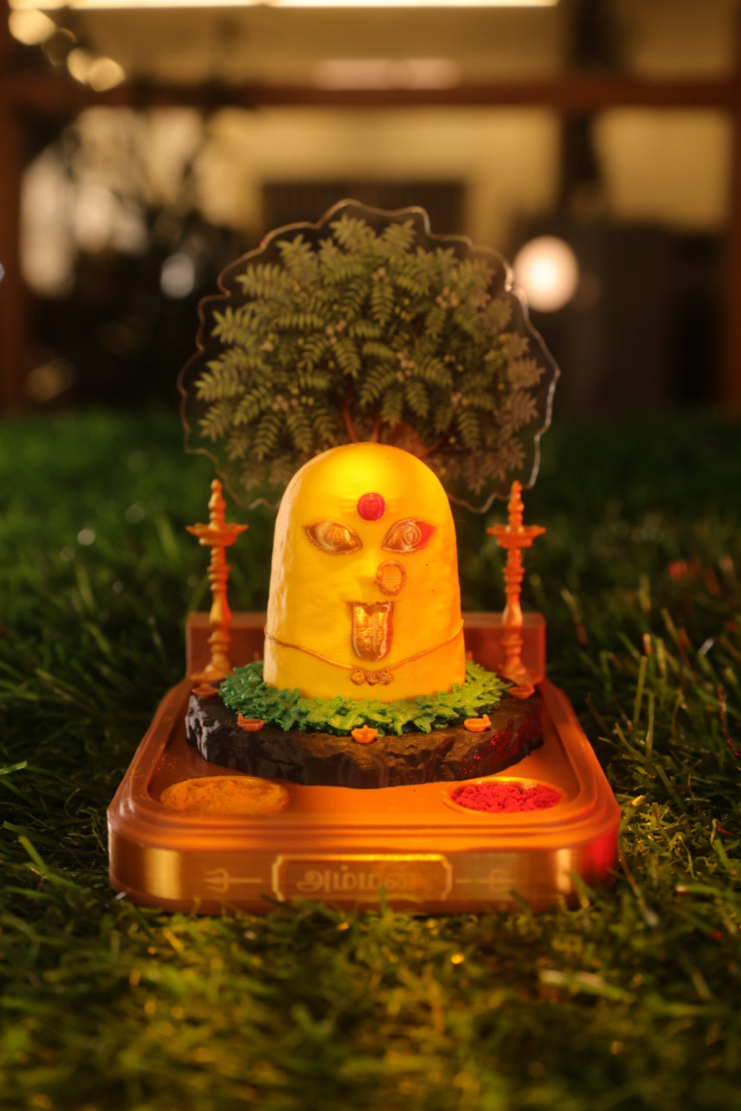 AMMAN - Sacred Manjal Kumkum Holder