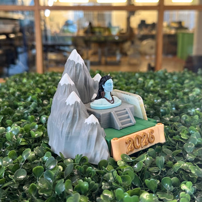 Shiva Himalaya Desk Calendar 2026