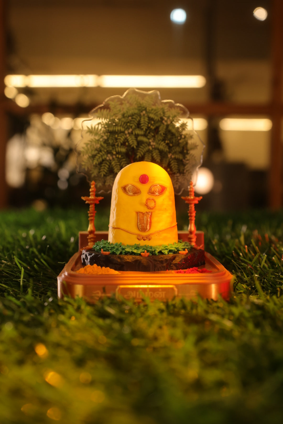 AMMAN - Sacred Manjal Kumkum Holder