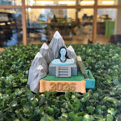 Shiva Himalaya Desk Calendar 2026