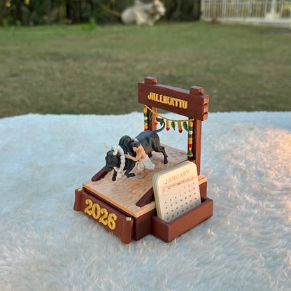 Jallikattu Desk Calendar 2026