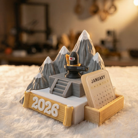 Lingam Desk Calendar 2026