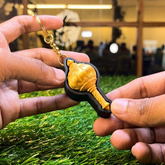 Hanuman Gada Clicker Keychain
