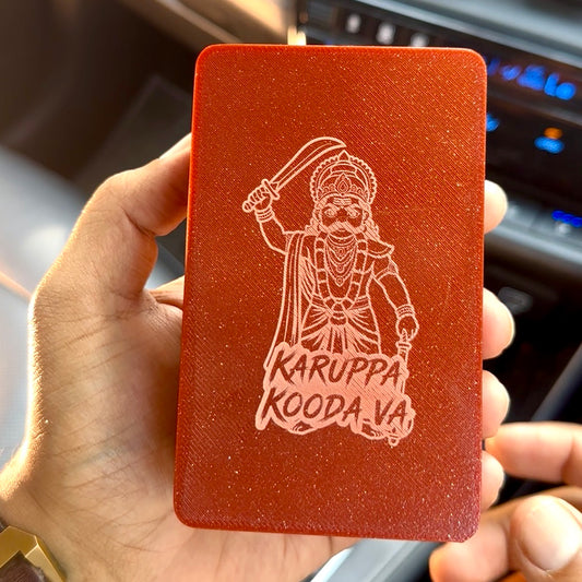 Karuppasamy Dashboard Figurine (3.5 inch height)