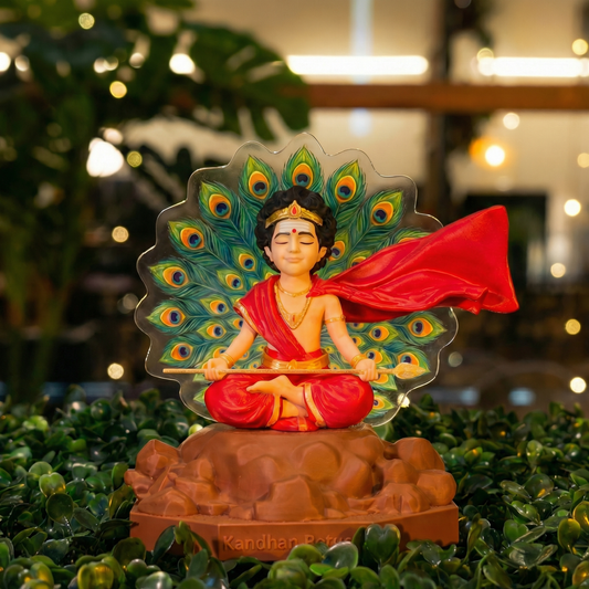 Kandhan Returns – Meditative Murugan Figurine