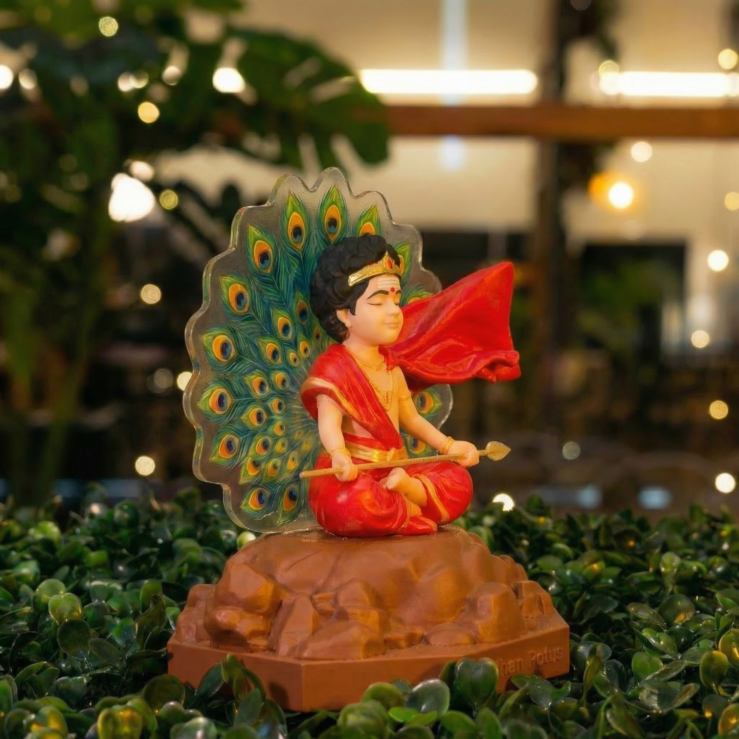 Kandhan Returns – Meditative Murugan Figurine