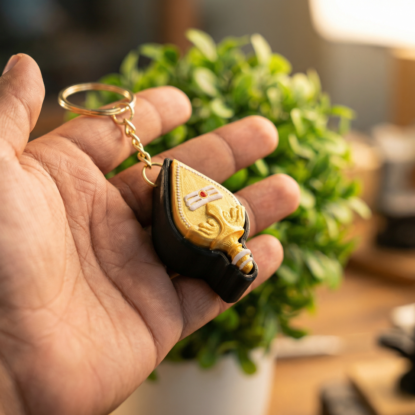 Murugan Vel Clicker Keychain – Divine Fidget