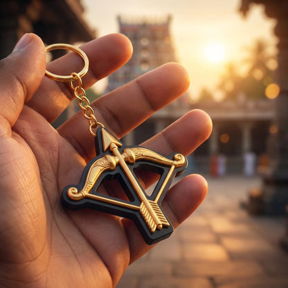 Shri Ram Bow & Arrow Keychain 3d printed