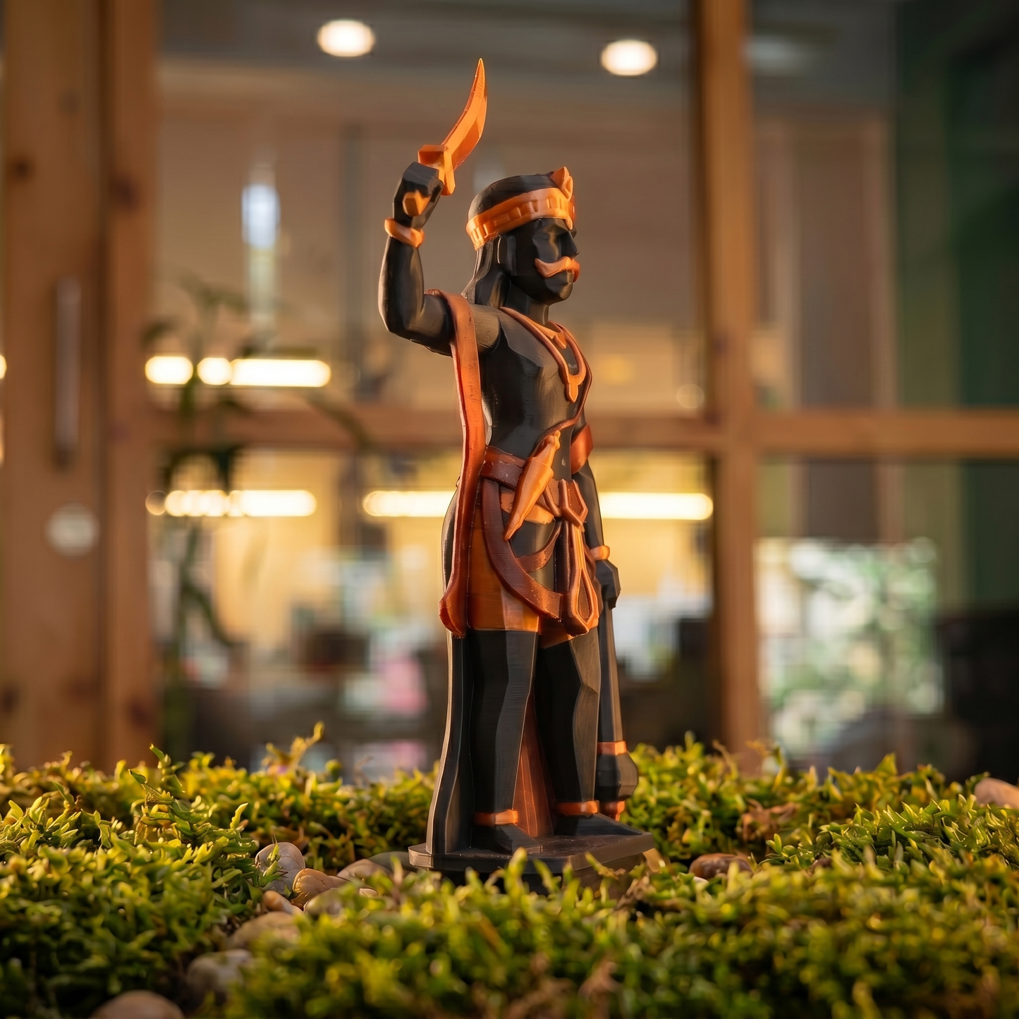 Karuppar Swamy Figurine (6 inch) | Guardian Deity Collectible by Yugaveera