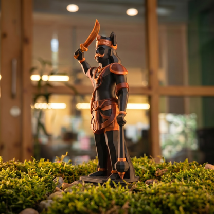 Karuppar Swamy Figurine (6 inch) | Guardian Deity Collectible by Yugaveera
