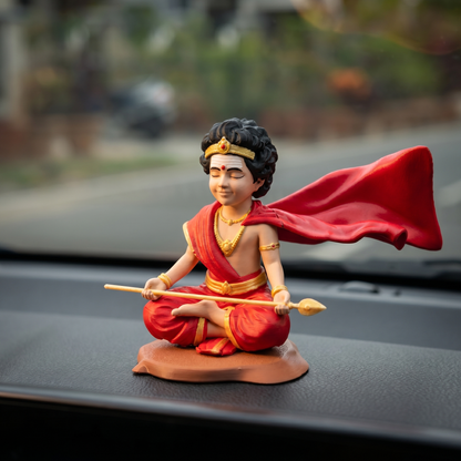 Meditating Murugan – Dashboard Edition
