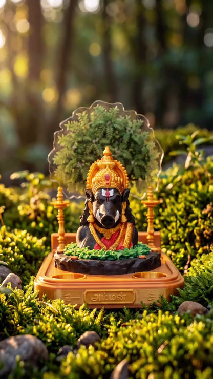VARAHI AMMAN-Sacred Manjal Kumkum Holder