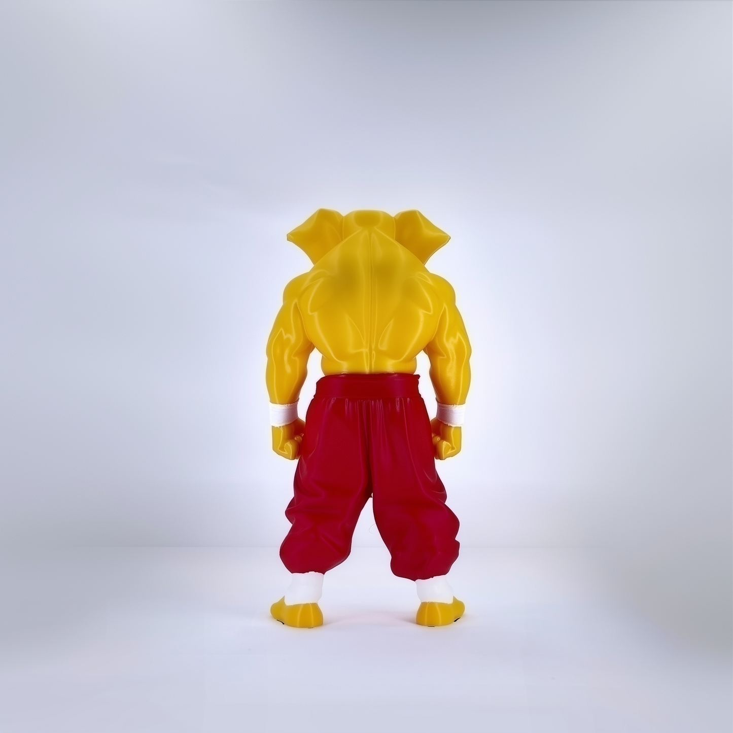 Ganaveera Figu Red 3D Warrior Ganesha Figurine